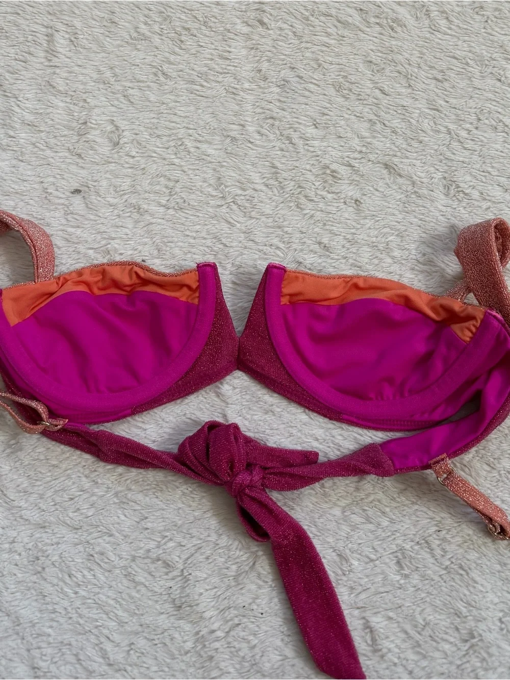 Monday Swimwear Clovelly Shimmer Bikini top